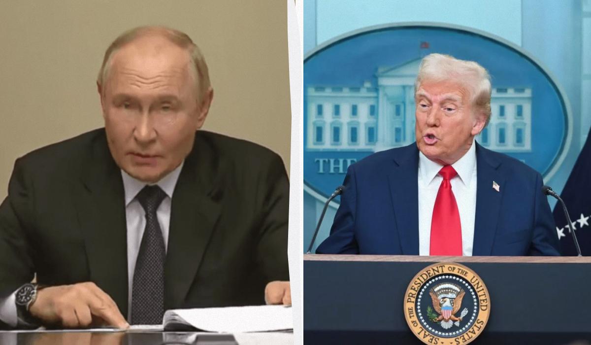 Раніше Трамп неодноразово заявляв про те, що Путін хоче миру/ Колаж УНІАН, фото ua.depositphotos.com, скріншот Раніше Трамп неодноразово заявляв про те, що Путін хоче миру/ Колаж УНІАН, фото ua.depositphotos.com, скріншот