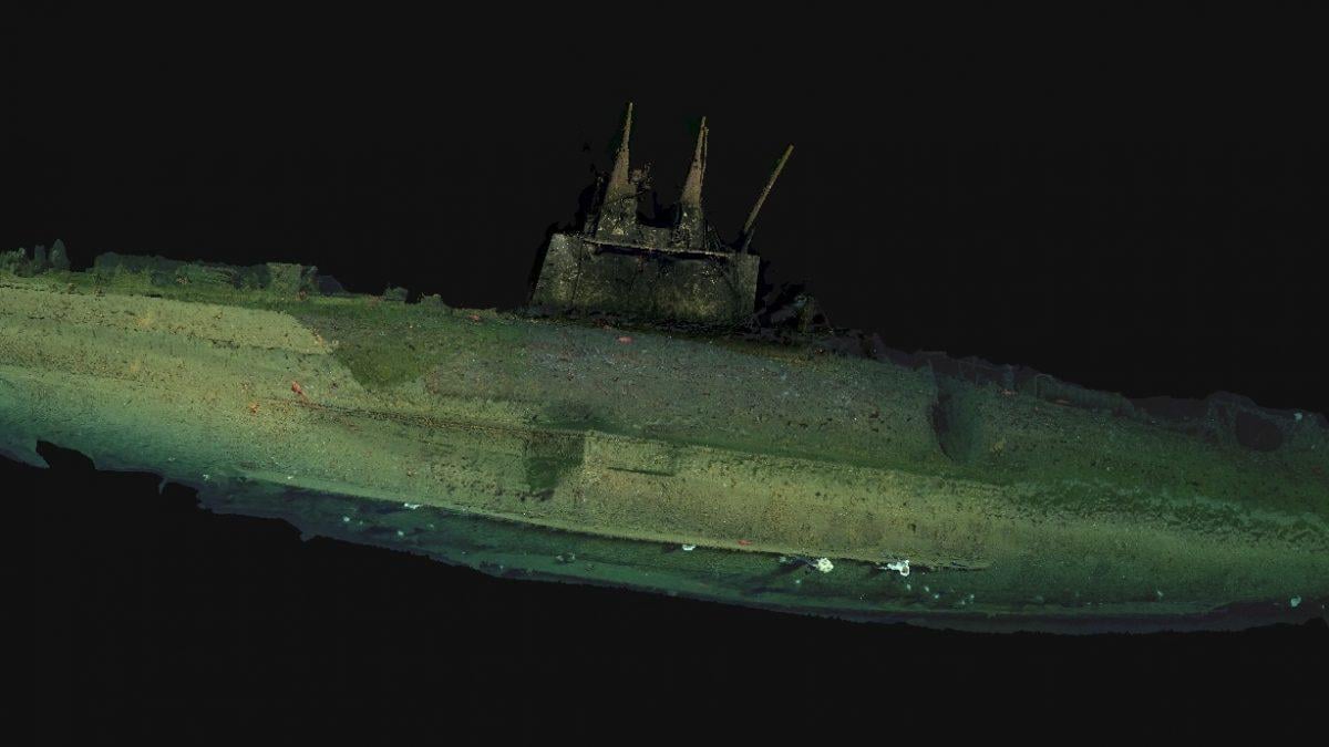 Підводний човен USS F-1 затонув за лічені секунди / фото Zoe Daheron, Woods Hole Oceanographic Institution Підводний човен USS F-1 затонув за лічені секунди / фото Zoe Daheron, Woods Hole Oceanographic Institution