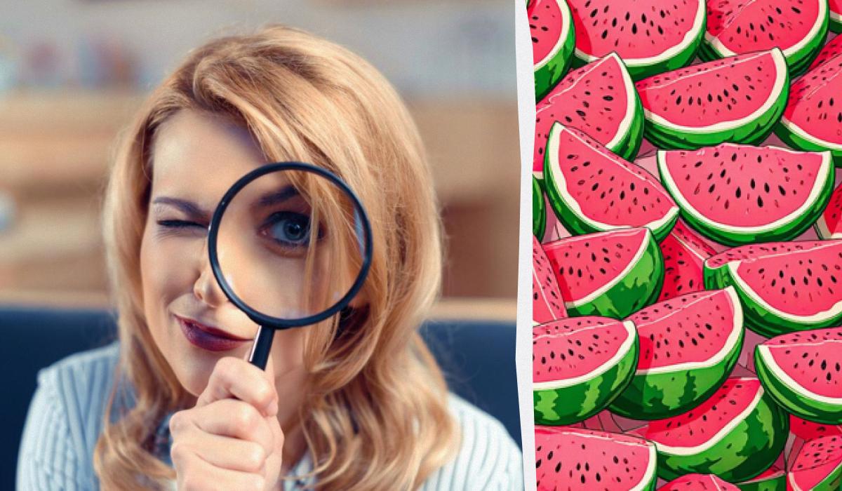 Найдите два куска арбуза без косточек среди многих с косточками / ролаж УНИАН, фото ua.depositphotos.com Найдите два куска арбуза без косточек среди многих с косточками / ролаж УНИАН, фото ua.depositphotos.com