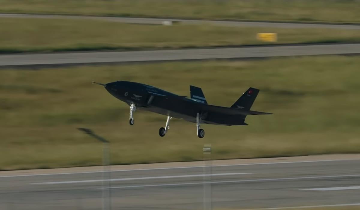 Четвертый прототип Bayraktar Kızılelma оснастили двигателем АИ-322Ф / фото - скриншот Четвертый прототип Bayraktar Kızılelma оснастили двигателем АИ-322Ф / фото - скриншот