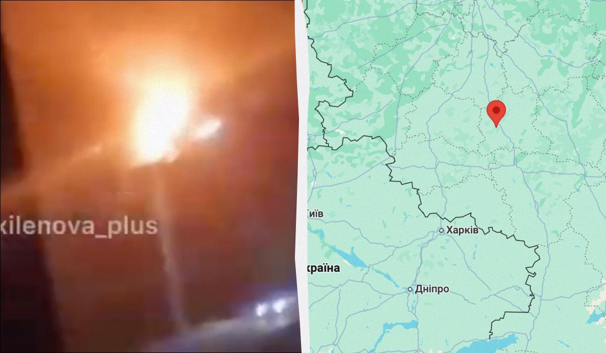 Завод "Енергія" зазнав руйнувань після атаки / колаж УНІАН, фото Google Maps, скріншот Завод "Енергія" зазнав руйнувань після атаки / колаж УНІАН, фото Google Maps, скріншот