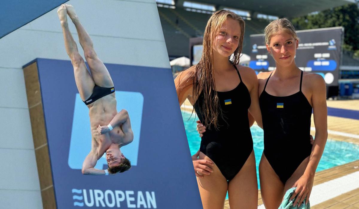 Змагання пройшли для України успішно / Колаж УНІАН, фото - facebook.com/ukrainiandiving/ Змагання пройшли для України успішно / Колаж УНІАН, фото - facebook.com/ukrainiandiving/