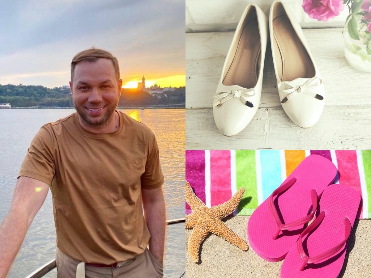 Андре Тан радить обирати декілька моделей взуття на літо / фото інстаграм Андре Тана, фото ua.depositphotos.com, колаж УНІАН Андре Тан радить обирати декілька моделей взуття на літо / фото інстаграм Андре Тана, фото ua.depositphotos.com, колаж УНІАН