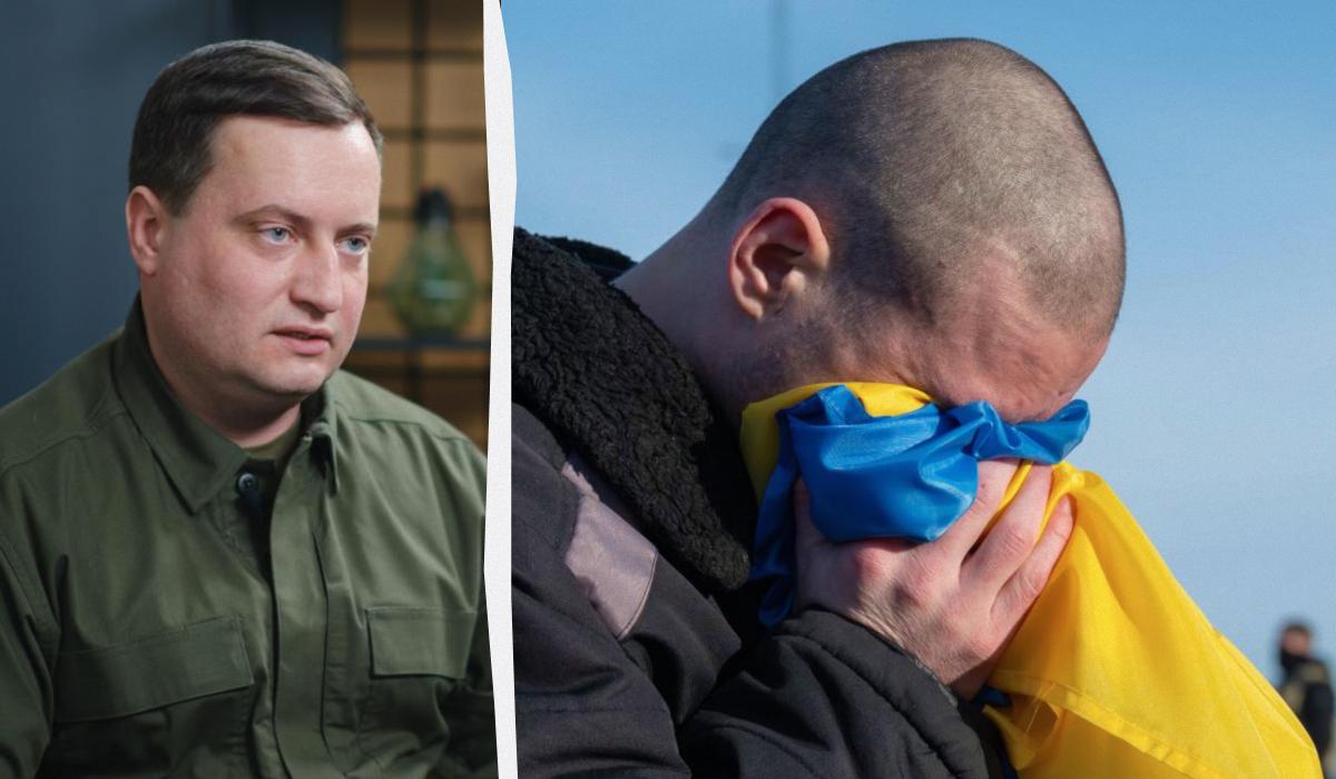 Юсов сказав, скількох захисників "Азовсталі" вже звільнено з російського полону / колаж УНІАН, фото Getty Images, Офіс президента Юсов сказав, скількох захисників "Азовсталі" вже звільнено з російського полону / колаж УНІАН, фото Getty Images, Офіс президента