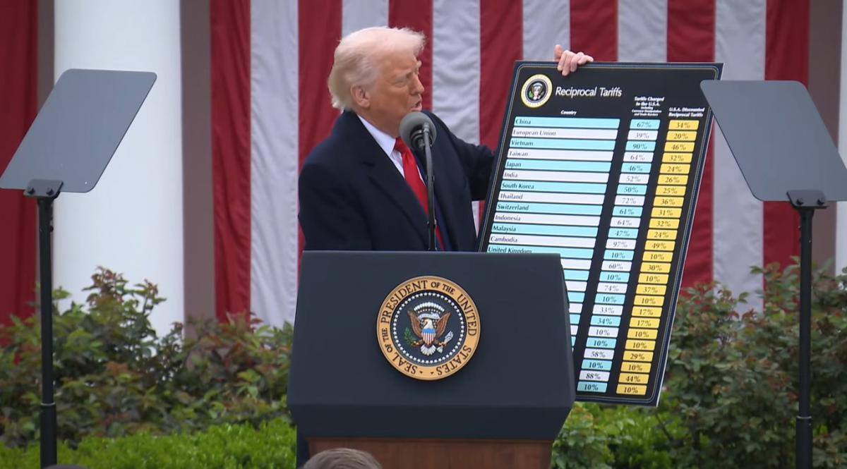 Масштабні мита США, запроваджені Трампом, суд визнав незаконними / скриншот Масштабні мита США, запроваджені Трампом, суд визнав незаконними / скриншот
