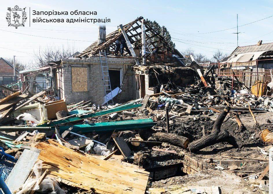 Окупанти вдарили по Запорізькій області / фото Запорізька ОА Окупанти вдарили по Запорізькій області / фото Запорізька ОА