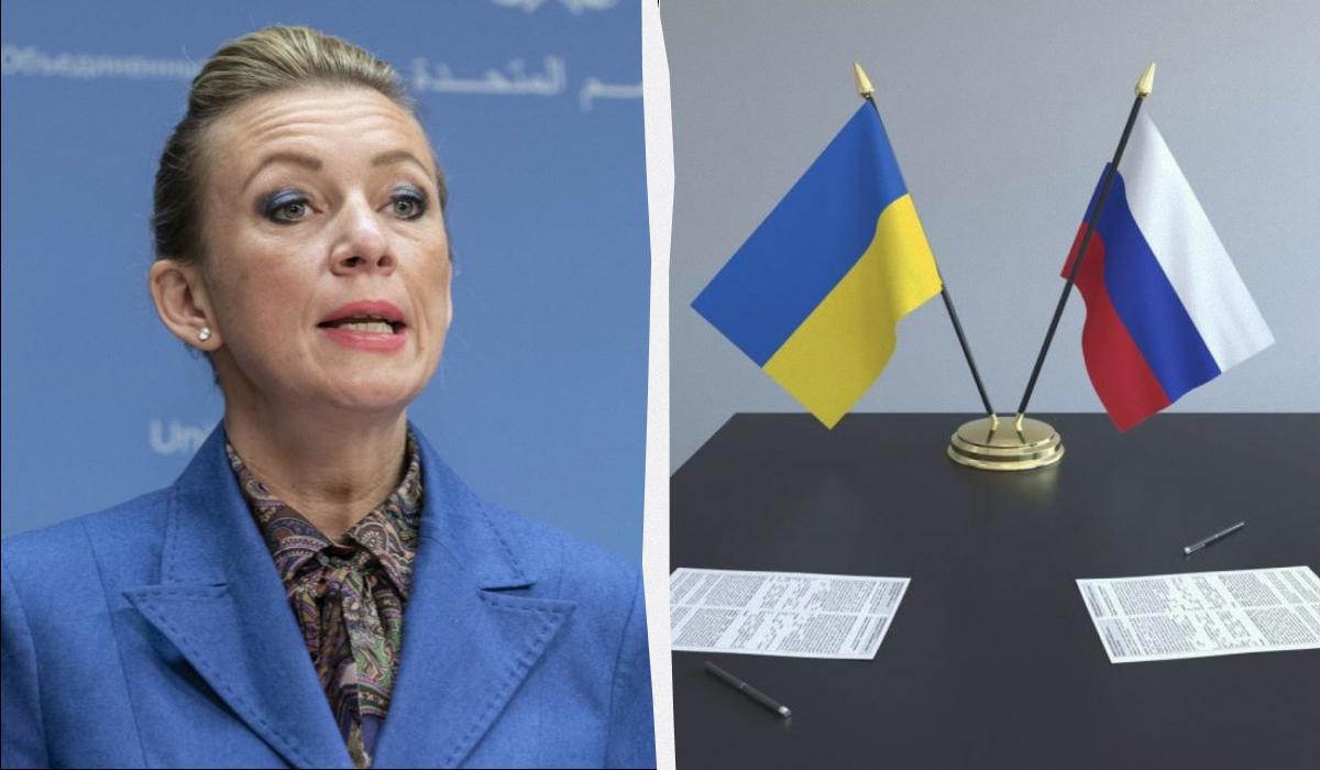 Захарова сказала, яку делегацію РФ відправить на можливі переговори 2 червня / колаж УНІАН, фото Getty Images, ua.depositphotos.com Захарова сказала, яку делегацію РФ відправить на можливі переговори 2 червня / колаж УНІАН, фото Getty Images, ua.depositphotos.com