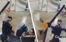 Сцена из "Терминатора": в Китае робот сошел с ума во время презентации (видео)