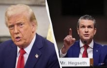 Трамп не знал о приказе Хегсета об отмене поставок оружия в Украину, - Reuters