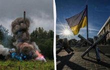 Росія вдарила по Києву балістикою, почалася пожежа