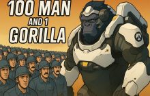 Blizzard провела стрім, де відповіла, хто переможе: 1 горила чи 100 чоловіків