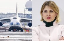 Стефанишина прокомментировала конфискацию гигантского российского самолета "Руслан" в Канаде