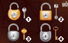 Який замок з ключем оберете ви: тест покаже, наскільки ви наполеглива людина