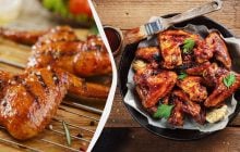 Как приготовить вкусные крылышки барбекю: рецепты для мангала и духовки