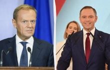 Туск жестко отреагировал на готовность Навроцкого блокировать вступление Украины в НАТО