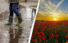 Осень на западе, лето на востоке: 25 мая украинцев ждут мощные контрасты погоды (карта)