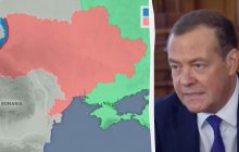 "Буферная зона" почти на всю Украину: Медведев выдал очередной бред