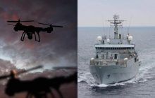 Подозрительные дроны шпионили за немецким кораблем, следившим за судном РФ, - Spiegel