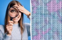 Чи можете знайти число 253 за 6 секунд: хитра оптична ілюзія