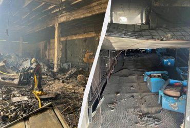 Россияне уничтожили отделение Новой почты в Изюме (фото)