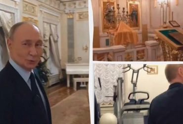 Тренажерный зал, часовня и пианино: Путин показал свою квартиру в Кремле (видео)