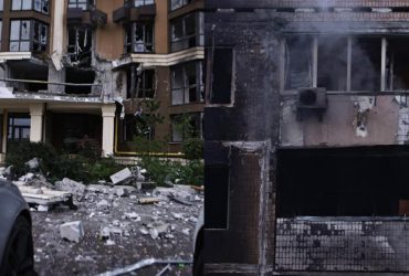 Уламки дронів і пошкоджені будинки: ЗМІ показали наслідки удару РФ по Києву (фото, відео)