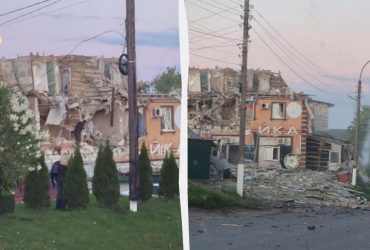 В Рыльске ударили по пункту дислокации войск РФ, - сеть (видео)