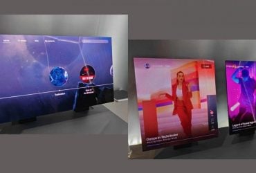 LG показала по-справжньому безрамковий телевізор, який розділяється на два (фото)