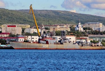 На ремонте в РФ застрял большой корабль под Калибры и Цирконы, - аналитики