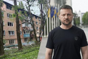 Зеленский отреагировал на масштабный удар россиян по Украине (видео)