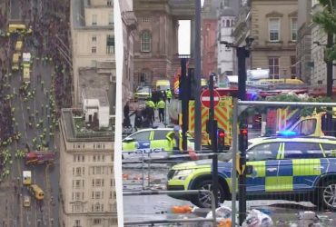 В Британии авто протаранило толпу фанатов Ливерпуля (видео)