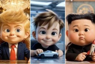 В РФ випустили пропагандистський мультфільм з Трампом, Маском і Макроном