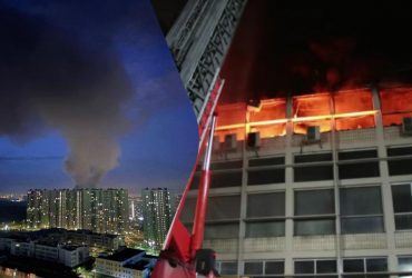 В Петербурге вспыхнул пожар на стратегическом заводе электроники