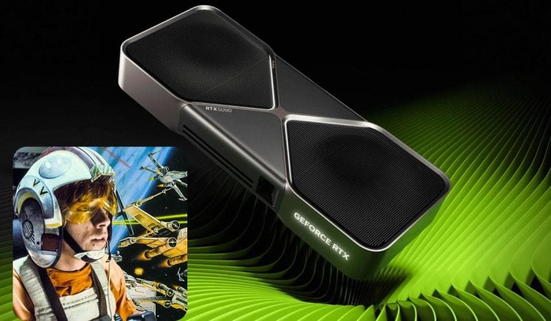 NVIDIA выпустила RTX 5090 в стиле 'Звездных войн', но достанется она только одному