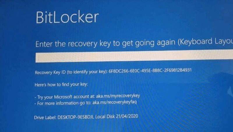 Свежее обновление Windows 10 блокирует ПК и принудительно запускает BitLocker