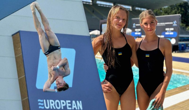 Змагання пройшли для України успішно / Колаж УНІАН, фото - facebook.com/ukrainiandiving/ Змагання пройшли для України успішно / Колаж УНІАН, фото - facebook.com/ukrainiandiving/