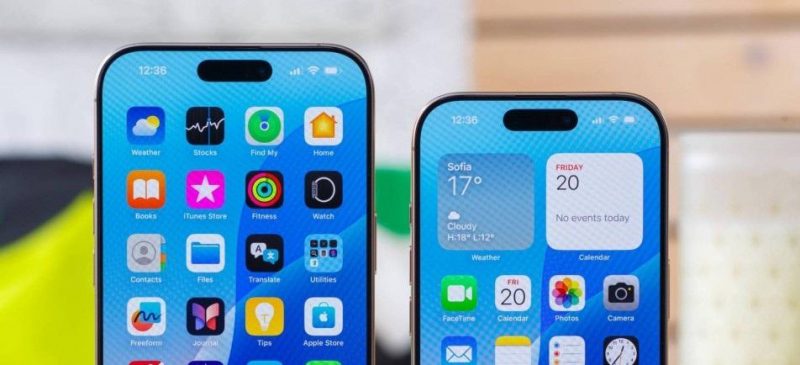 iPhone 17 будет иметь больший 6,3-дюймовый дисплей / фото GSMArena iPhone 17 будет иметь больший 6,3-дюймовый дисплей / фото GSMArena