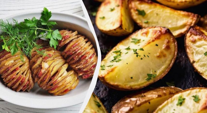 Запеченный картофель станет более хрустящим, если перед готовкой добавить один ингредиент