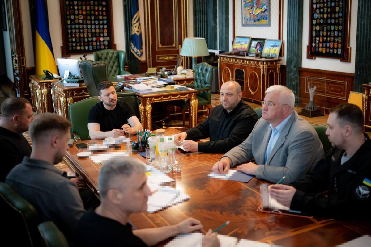 Українську делегацію на переговорах очолить Умєров / фото Телеграм-канал Зеленського Українську делегацію на переговорах очолить Умєров / фото Телеграм-канал Зеленського