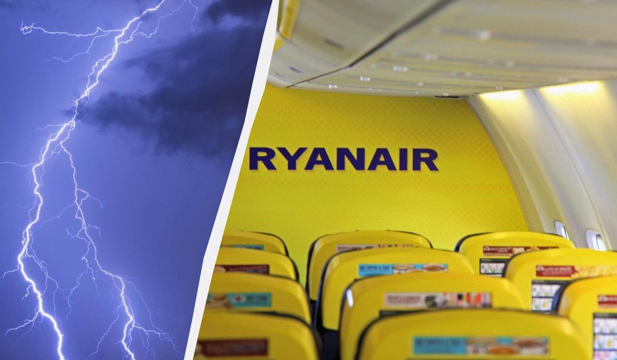 Літак Ryanair потрапив у грозу в Баварії / колаж УНІАН, фото ua.depositphotos.com Літак Ryanair потрапив у грозу в Баварії / колаж УНІАН, фото ua.depositphotos.com