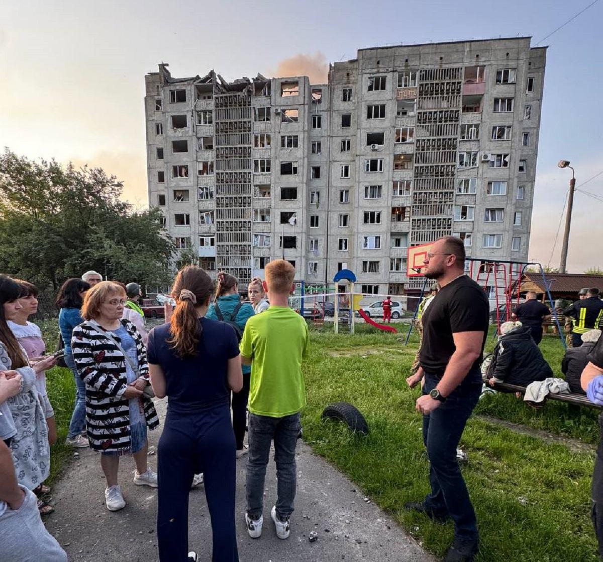 Оккупанты также ударили по Луцку / фото телеграм-канал Игорь Полищук Оккупанты также ударили по Луцку / фото телеграм-канал Игорь Полищук