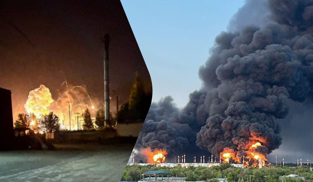 ЗСУ успішно вразили дві авіабази РФ / колаж УНІАН, фото соцмережі ЗСУ успішно вразили дві авіабази РФ / колаж УНІАН, фото соцмережі