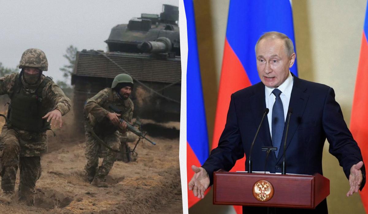 Требования Путина не впечатляют / коллаж УНИАН, фото Facebook/@47 ОМБр, Reuters Требования Путина не впечатляют / коллаж УНИАН, фото Facebook/@47 ОМБр, Reuters