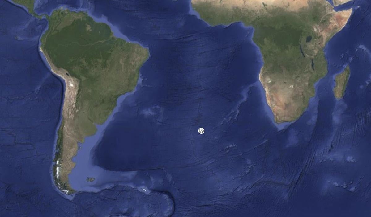 Единбург Семи морів на мапі світу / мапа google.com/maps Единбург Семи морів на мапі світу / мапа google.com/maps