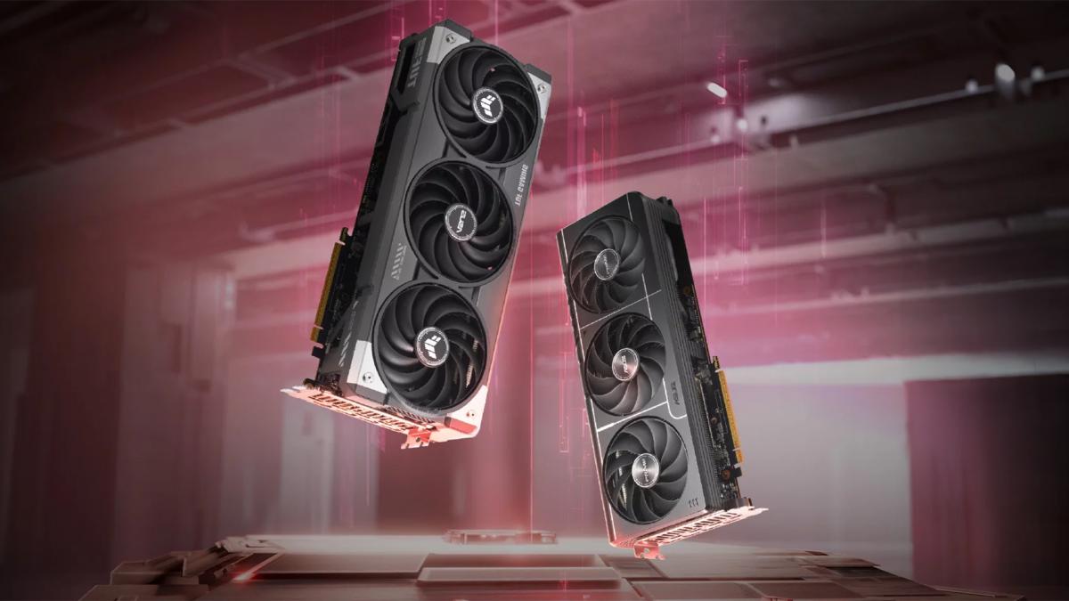 Частка AMD на ринку графічних процесорів досягла рекордно низького рівня / фото ASUS Частка AMD на ринку графічних процесорів досягла рекордно низького рівня / фото ASUS