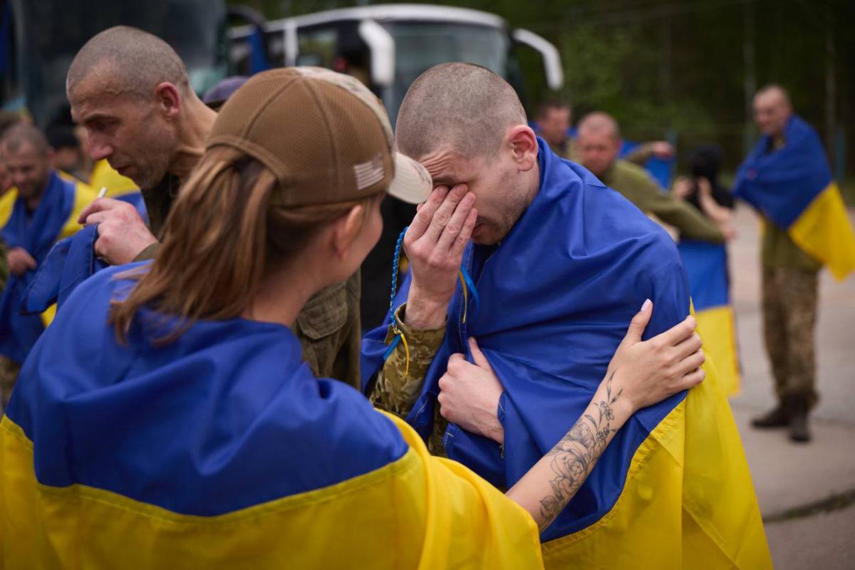 Украина опровергла заявления РФ о срыве обмена пленными / фото из телеграм-канала Владимира Зеленского Украина опровергла заявления РФ о срыве обмена пленными / фото из телеграм-канала Владимира Зеленского
