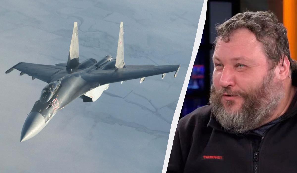 Україна вперше збила російський Су-35 за допомогою F-16 / колаж УНІАН, фото Вікіпедія, скріншот Україна вперше збила російський Су-35 за допомогою F-16 / колаж УНІАН, фото Вікіпедія, скріншот