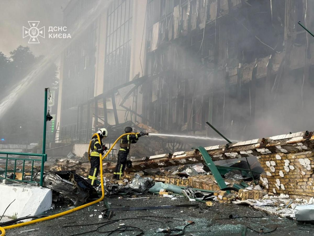 Киев утром 10 июня / фото ГСЧС Киева Киев утром 10 июня / фото ГСЧС Киева