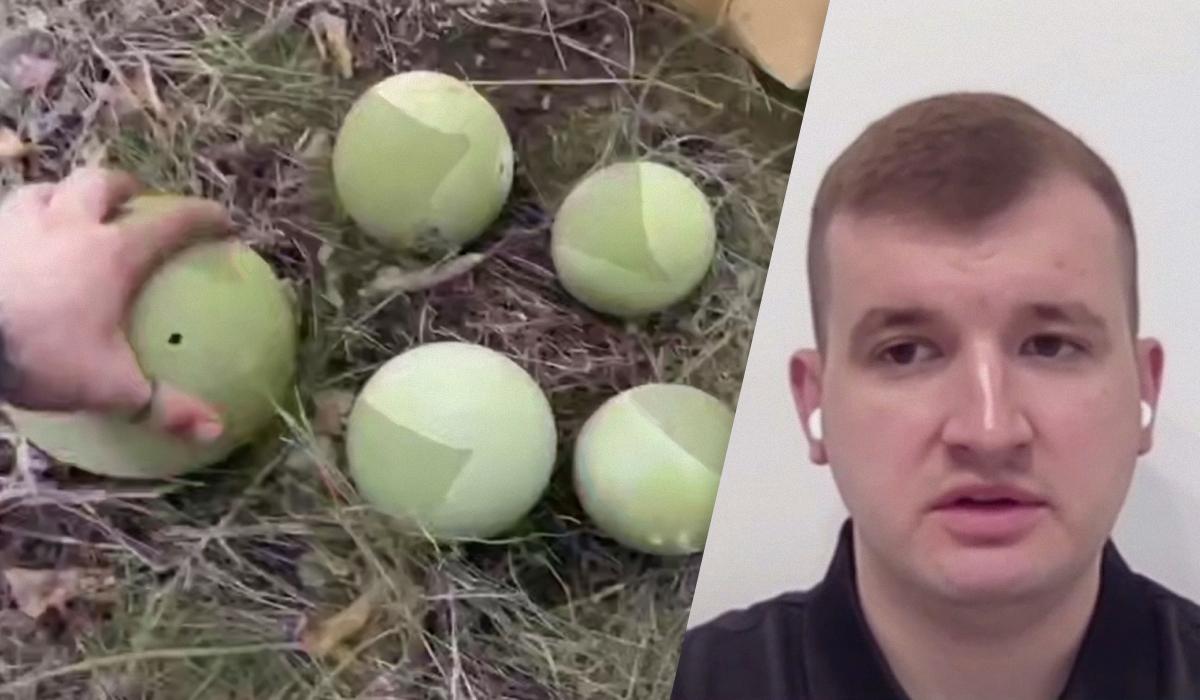 Эксперт отметил, что этот "колобок" имеет пластиковый корпус / Колаж УНИАН, фото - скриншоты Эксперт отметил, что этот "колобок" имеет пластиковый корпус / Колаж УНИАН, фото - скриншоты