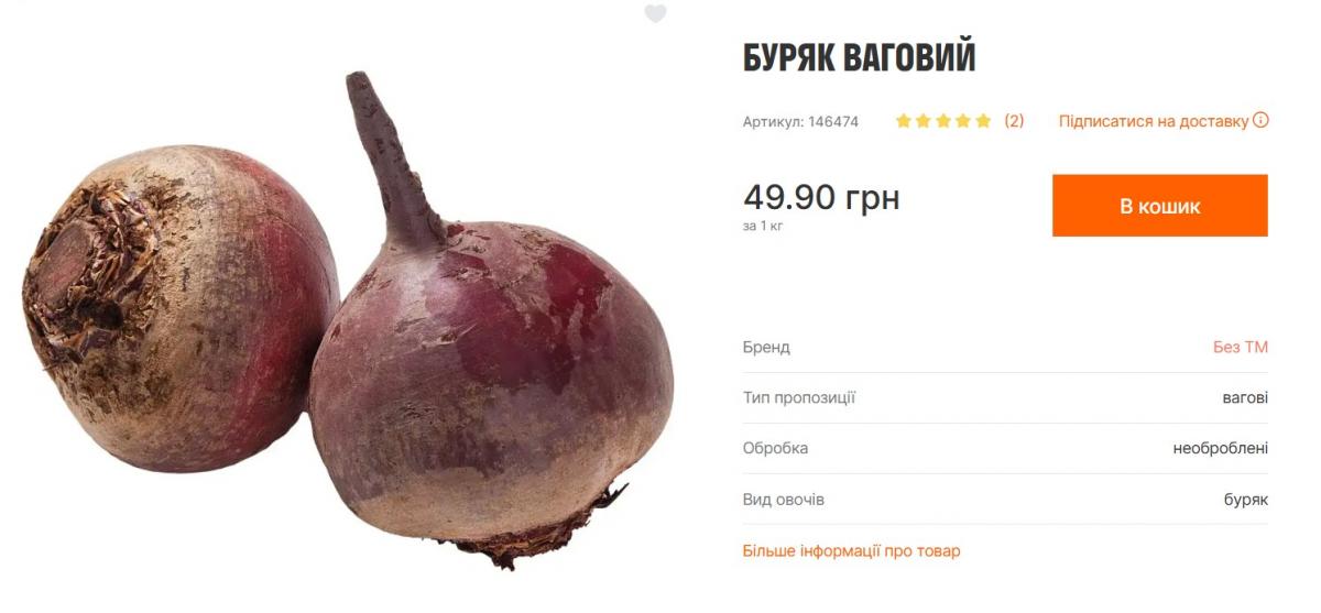 В Україні рекордно високі ціни на буряк: скільки коштує овоч тепер В Україні рекордно високі ціни на буряк: скільки коштує овоч тепер